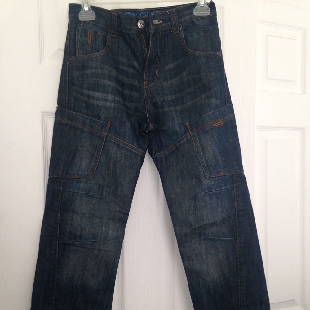 Boys blue jeans size 12